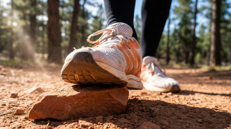Hike in Running Shoes