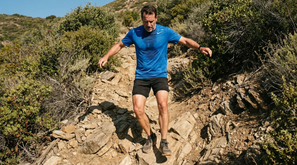Hike in Running Shoes