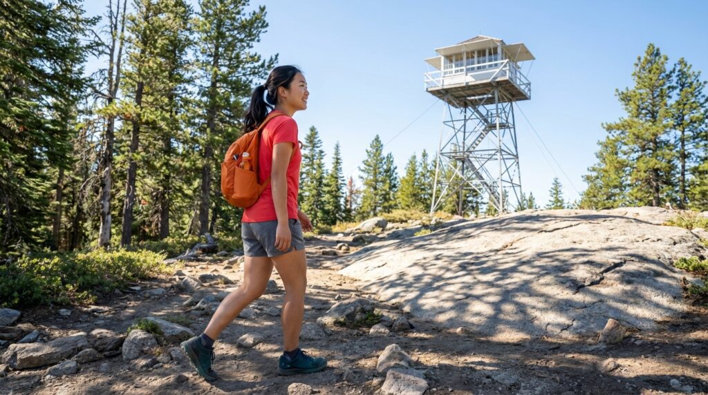 fire lookout hiking trails