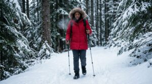 beginner winter hiking