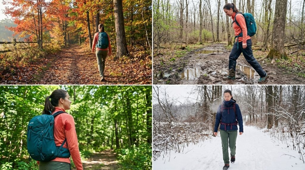 best time of year to start hiking