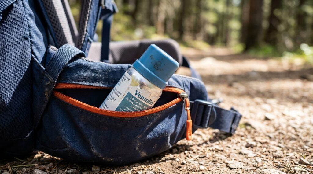 hiking with asthma