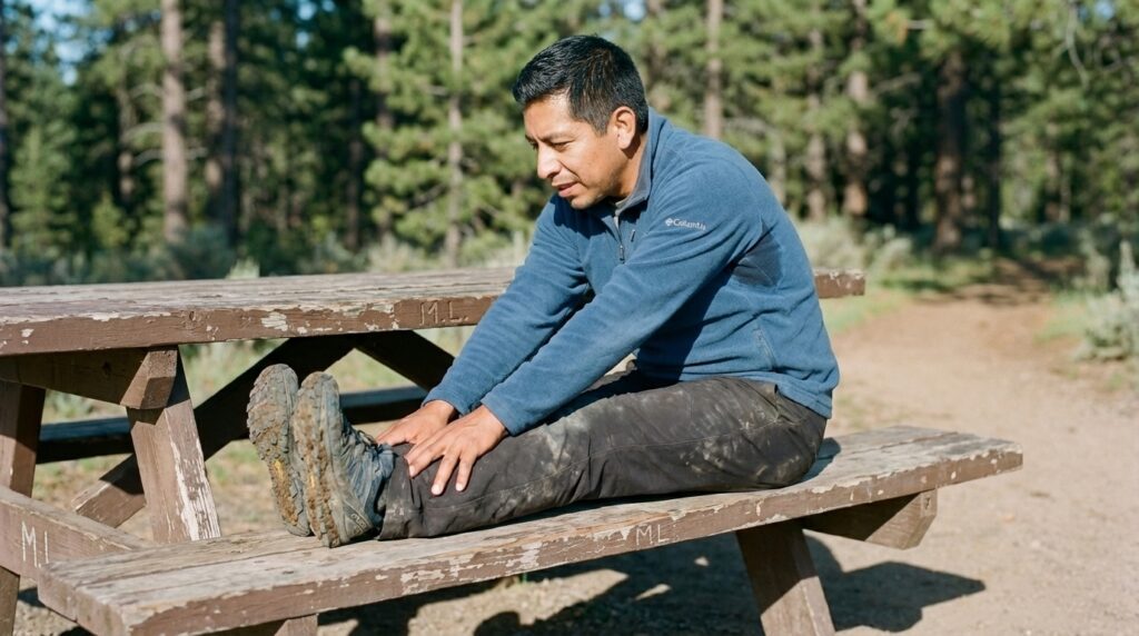 STRETCHING BEFORE OR AFTER HIKING