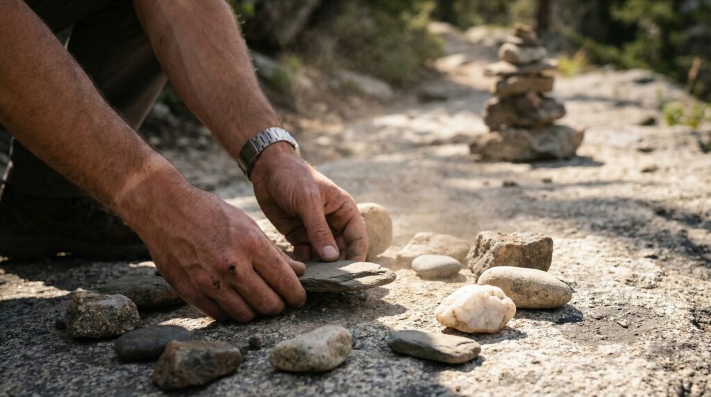 what are cairns on hiking trails