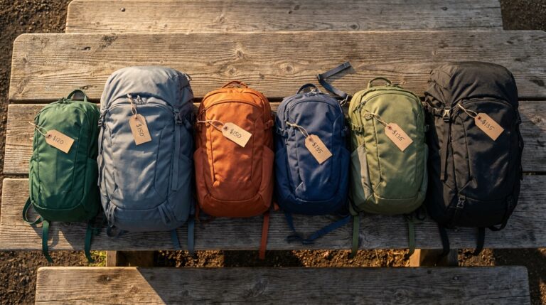 Best Hiking Backpacks Under $50: 7 Tested Picks, No Fluff Best hiking backpacks under $50 lined up to compare an 18-liter and a 25-liter daypack